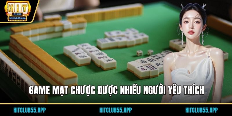 Game mạt chược được nhiều người yêu thích