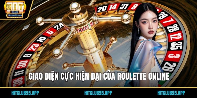 Giao diện cực hiện đại của roulette online